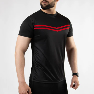 Premium Black Quick Dry T Shirt