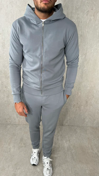 JERSEY INTERLOCK ZIP TRACKSUIT
