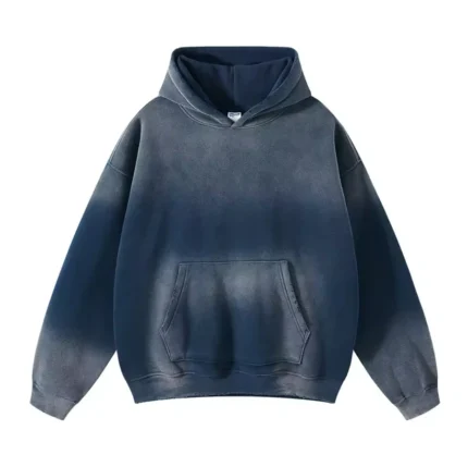 Faded Navy Blue Hoodie